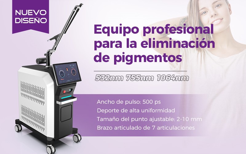 Máquina láser para eliminación de tatuajes de calidad clínica Máquina láser para eliminación de tatuajes de calidad clínica